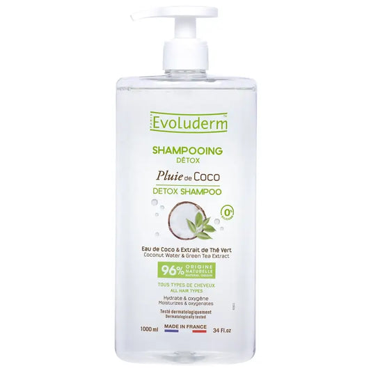 Evoluderm Champú Detox Coco, 1000 ml