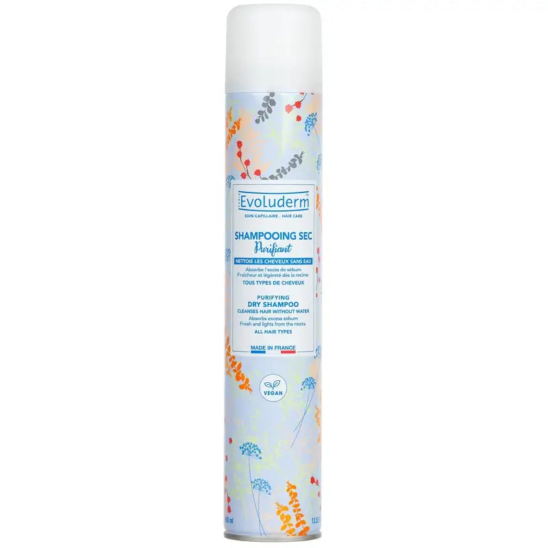 Evoluderm Champú Seco - Formato Shamp Sec Gd, 400 ml