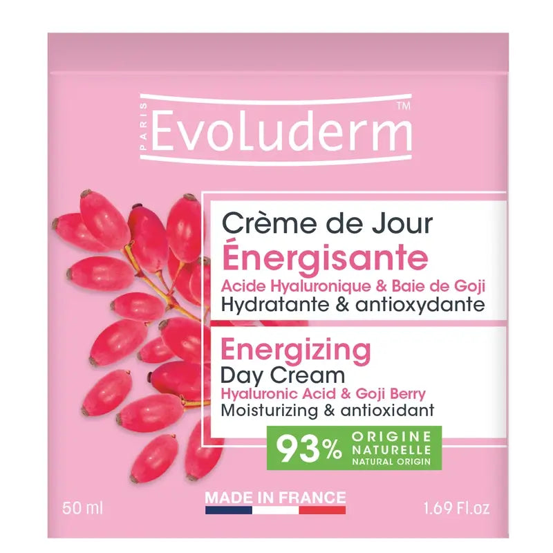 Evoluderm Crema De Día Energizante, 50 ml