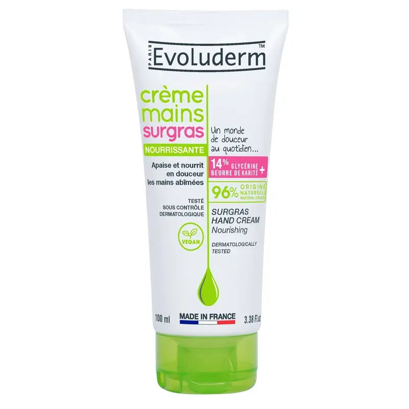 Evoluderm Crema De Manos Surgras, 100 ml