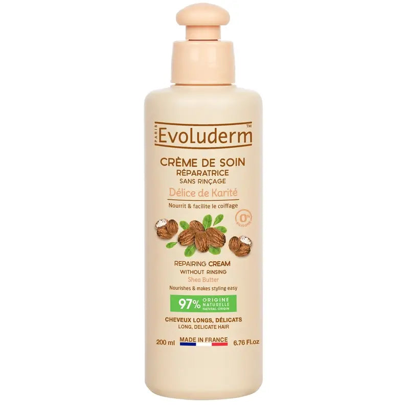 Evoluderm Crema Ultra Reparadora Manteca De Karité, 200 ml