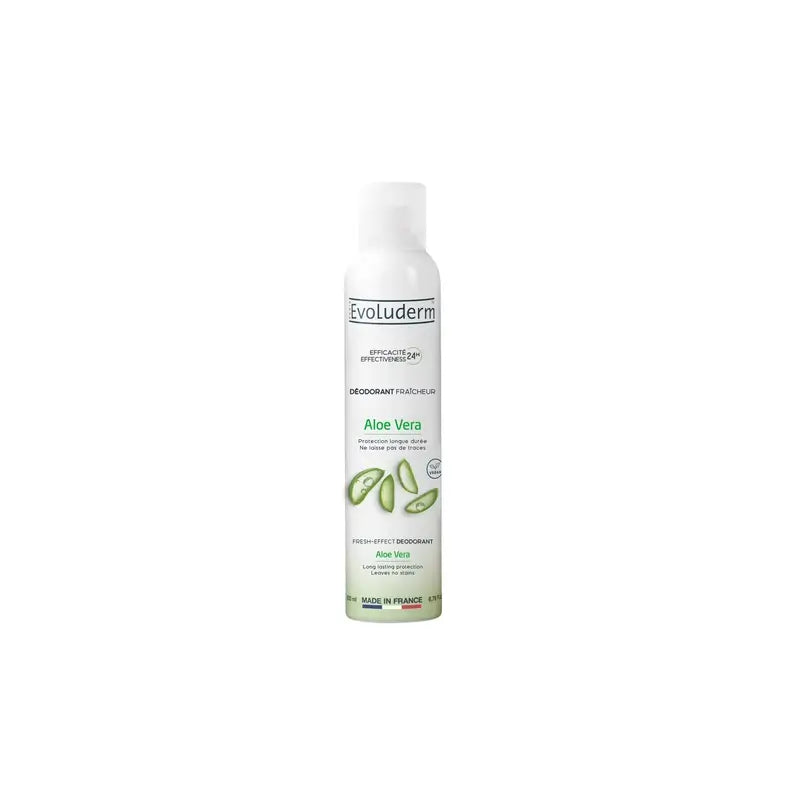 Evoluderm Desodorante Aloe Vera 24H, 200 ml