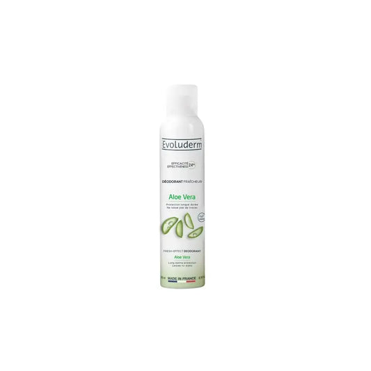 Evoluderm Desodorante Aloe Vera 24H, 200 ml
