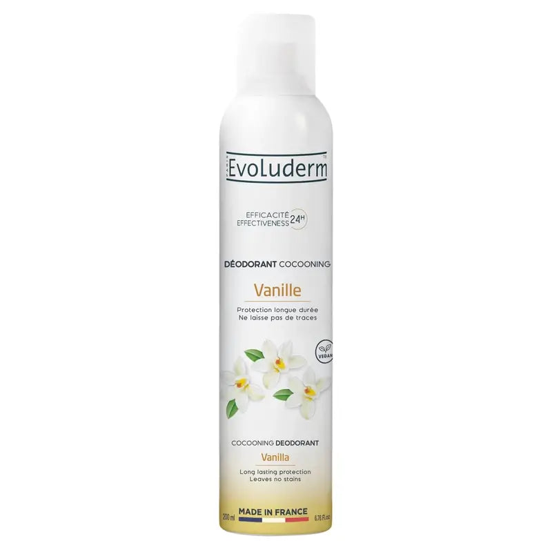 Evoluderm Desodorante Vanilia 24H, 200 ml