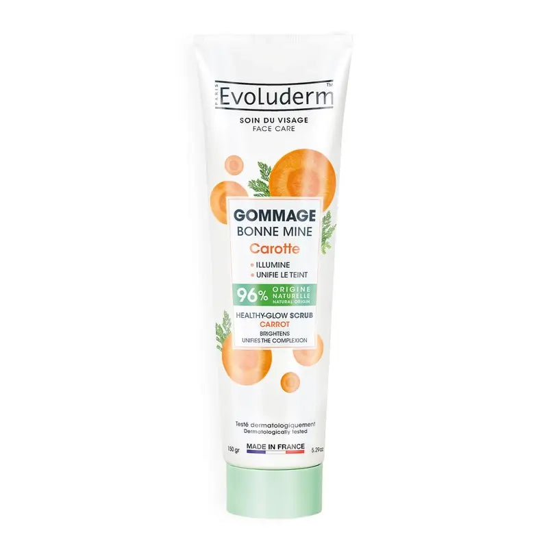 Evoluderm Exfoliante Facial Zanahoria, 150 g
