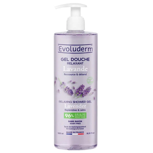 Evoluderm Gel De Ducha Lavanda, 500 ml