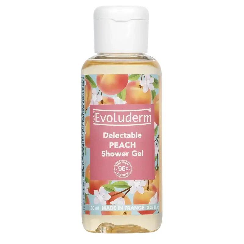 Evoluderm Gel De Ducha Melocotón, 100 ml