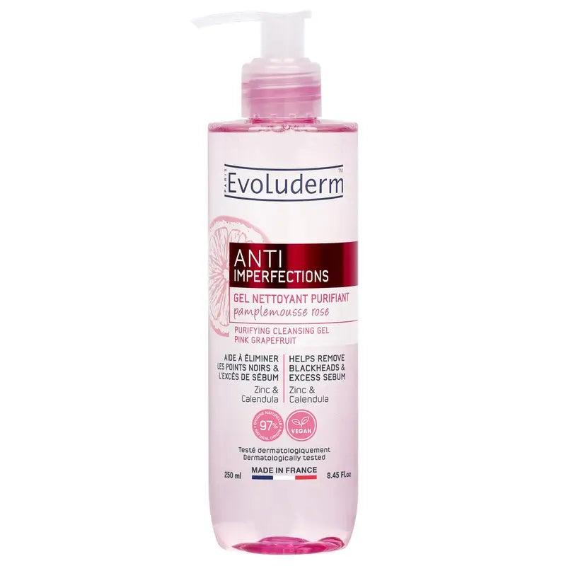 Evoluderm Gel Purificador, 250 ml
