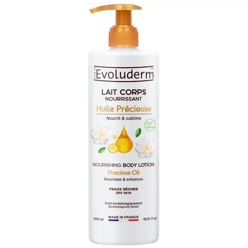 Evoluderm Loción Corporal Aceite Precioso, 500 ml