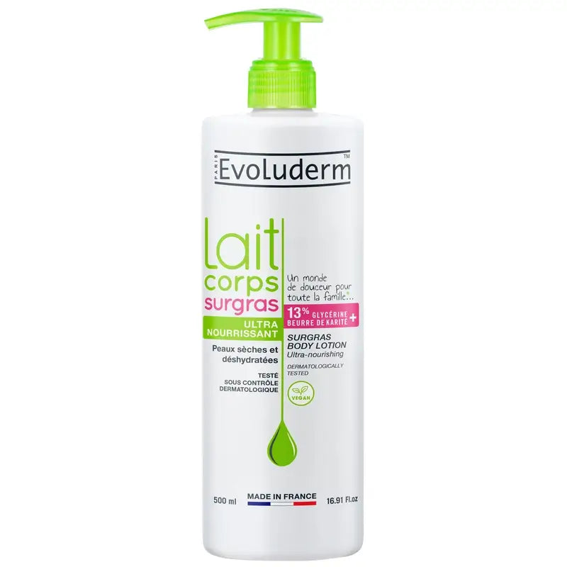 Evoluderm Loción Corporal Surgras, 500 ml