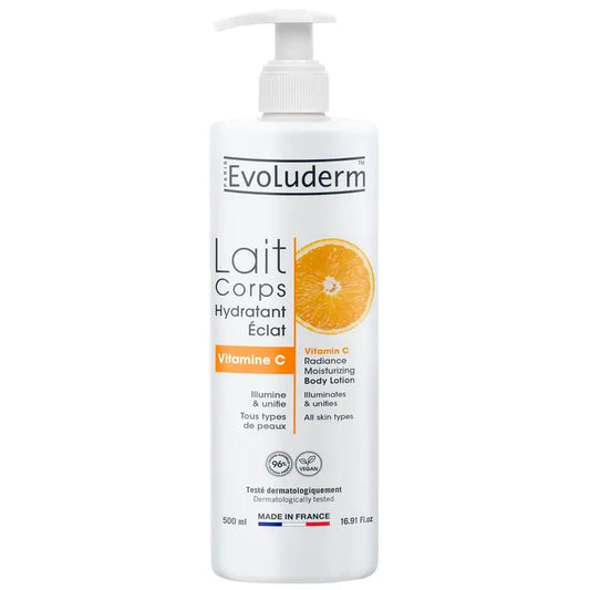 Evoluderm Loción Corporal Vitamina C, 500 ml