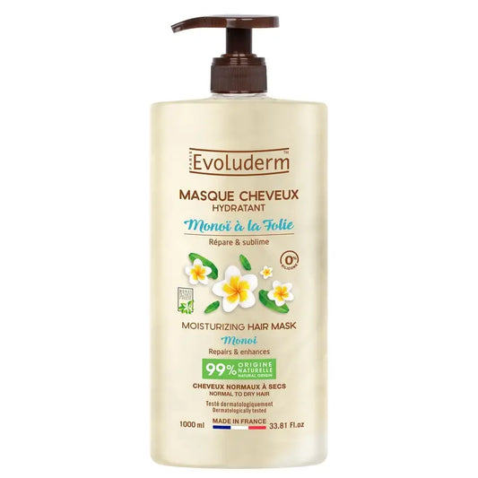 Evoluderm Máscara Capilar Monoi, 1000 ml