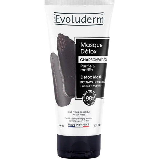 Evoluderm Mascarilla Facial Detox Carbón, 100