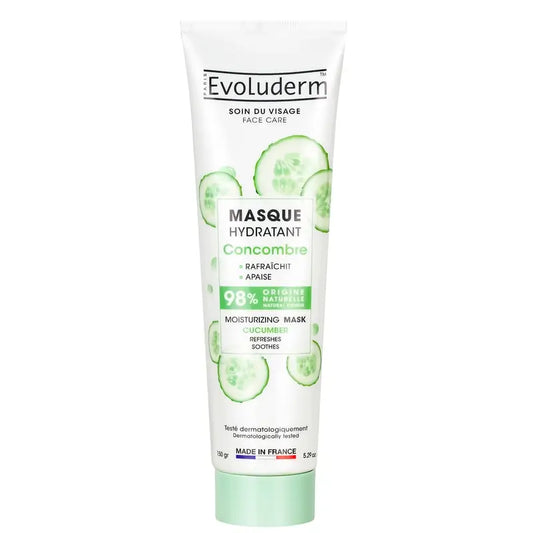 Evoluderm Mascarilla Facial Hidratante De Pepino, 150 g