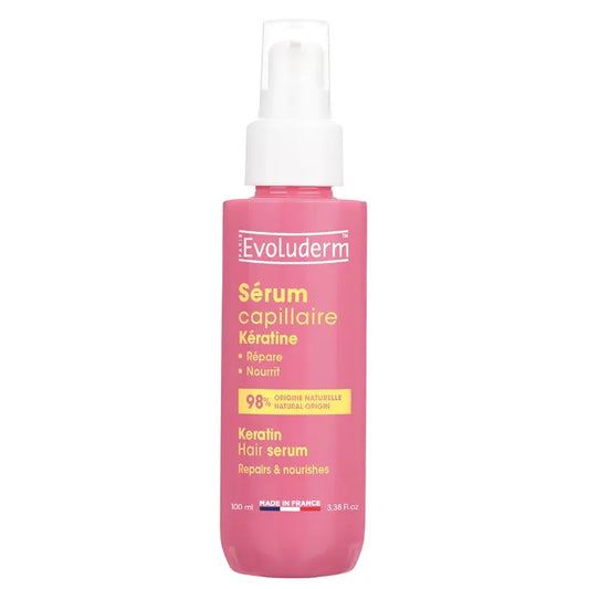 Evoluderm Sérum Capilar Reparador - Queratina, 100 ml