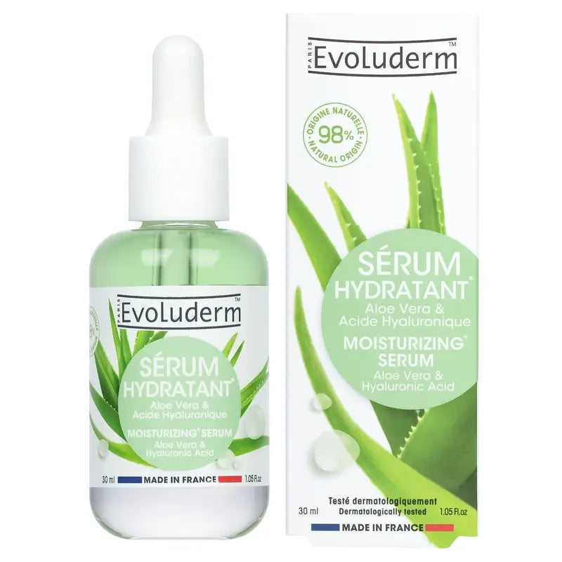 Evoluderm Sérum Hidratante De Aloe Vera, 30 ml