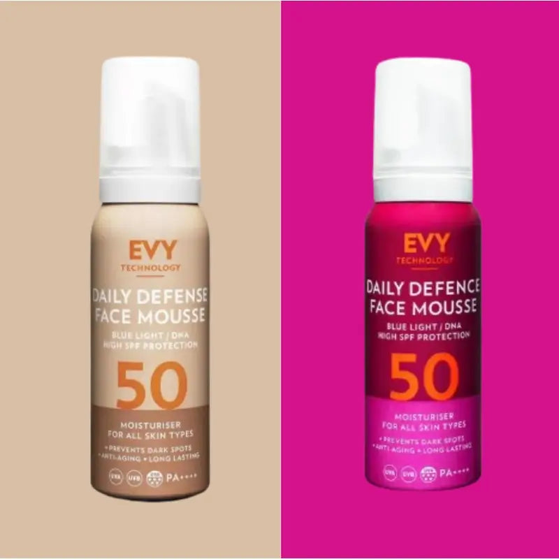 Evy Daily Defense Face Mousse SPF 50, 75 ml