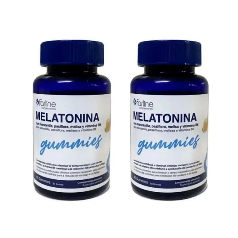 Farline Melatonina, 2X60 Gummies