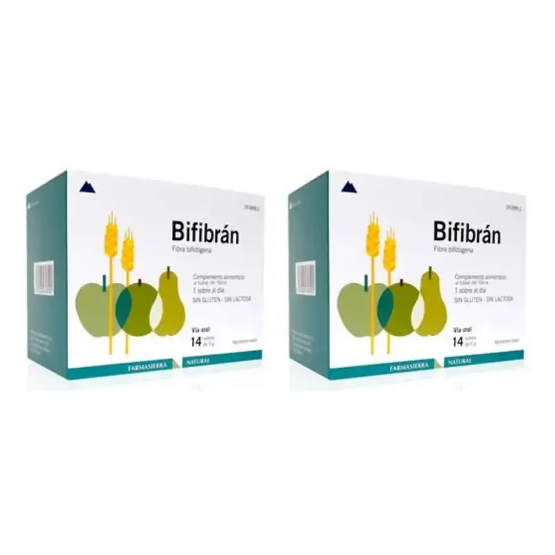 Farmasierra Bifibran 14 Sobres 5 Gr, Pack De 2