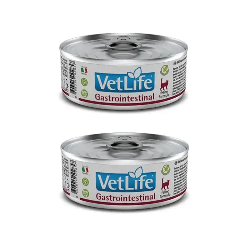 Farmina Vet Cat Gastrointestinal Caja 12X85Gr, Comida Húmeda Para Gatos, Pack De 2
