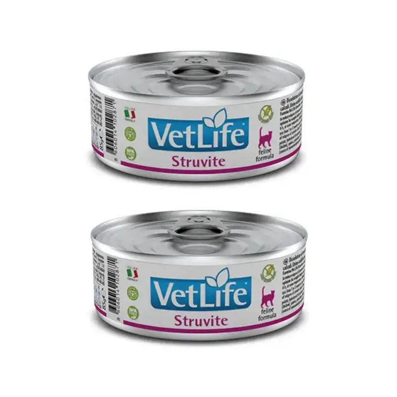 Farmina Vet Cat Struvite Caja 12X85Gr, Comida Húmeda Para Gatos, Pack De 2
