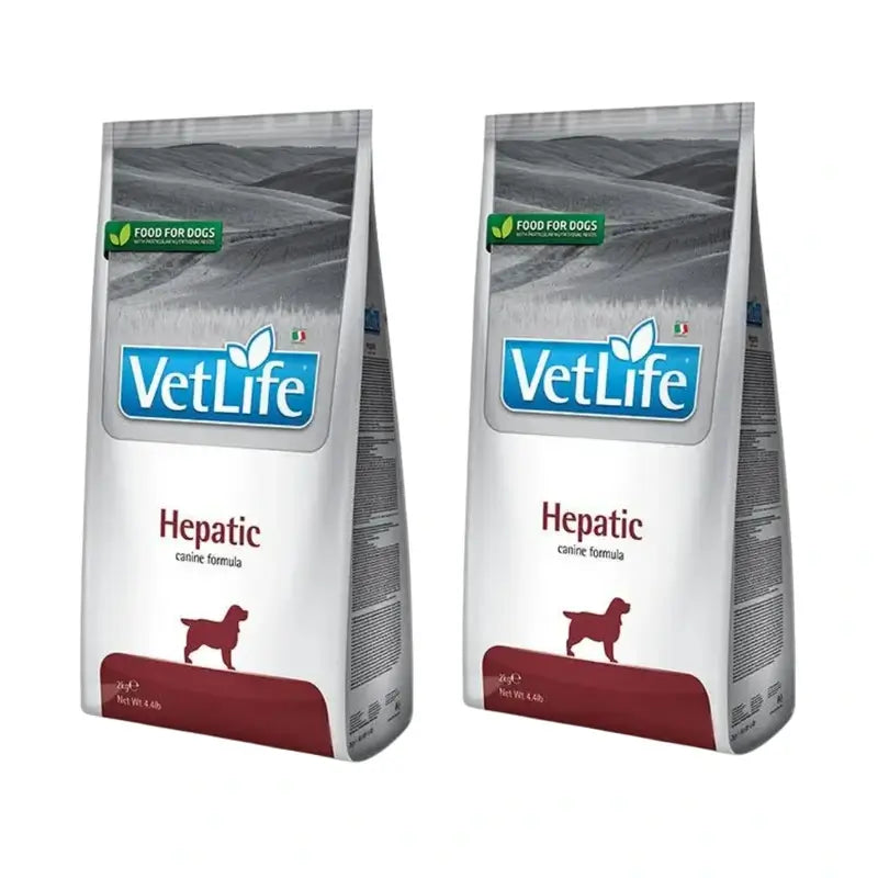 Farmina Vet Life Dog Hepatic 12Kg, Pienso Para Perros, Pack De 2