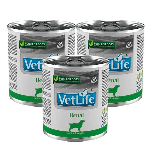 Farmina Vet Life Dog Renal, Pack 3 x Caja 6X300Gr