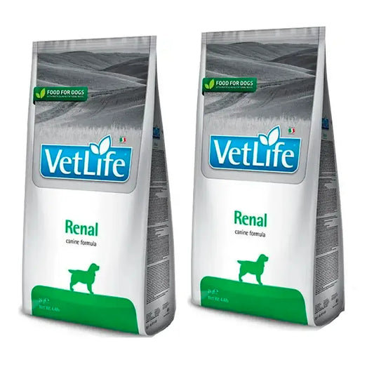 Farmina Vet Life Dog Renal pienso para perros, Pack 2 x 12Kg