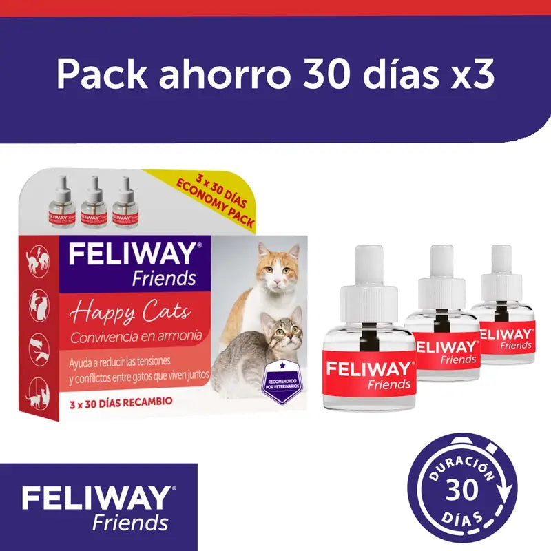 Feliway Friends 3X48 ml