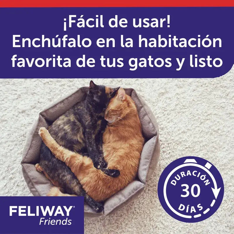 Ceva Feliway Friends Recambio 48 ml