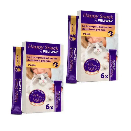 Feliway Happy Snack, Pack 2 x 6 Sticks