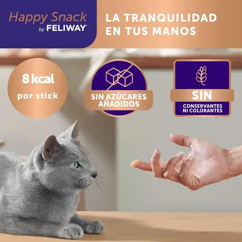 Feliway Happy Snack, Pack 2 x 6 Sticks
