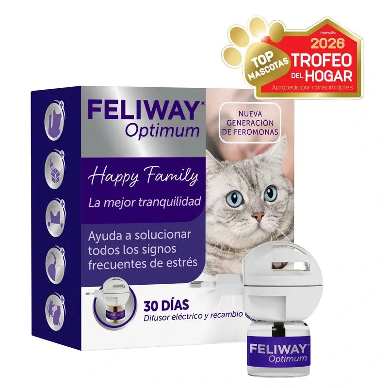 Feliway Optimum Difusor + Recambio 48 ml