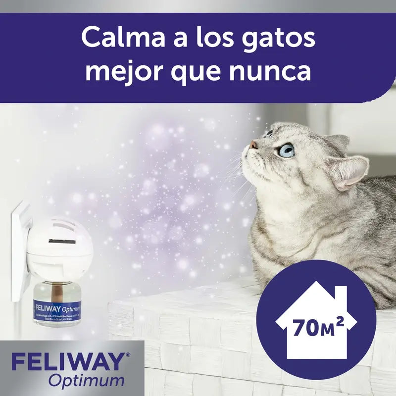 Feliway Optimum Recambio 48 ml