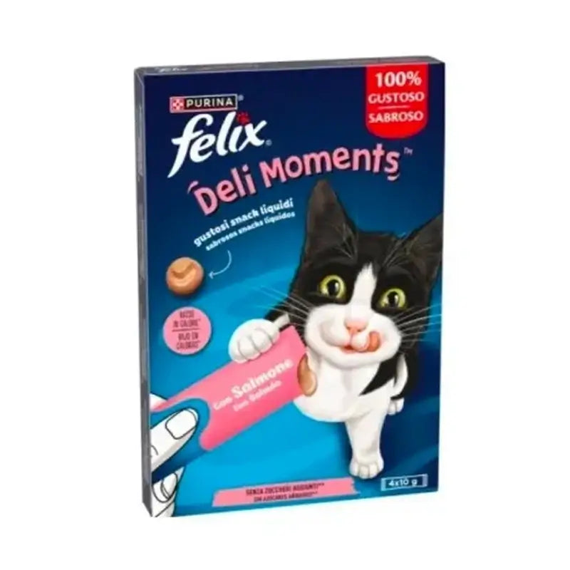Felix Deli Monents Salmon 11(4X10G)