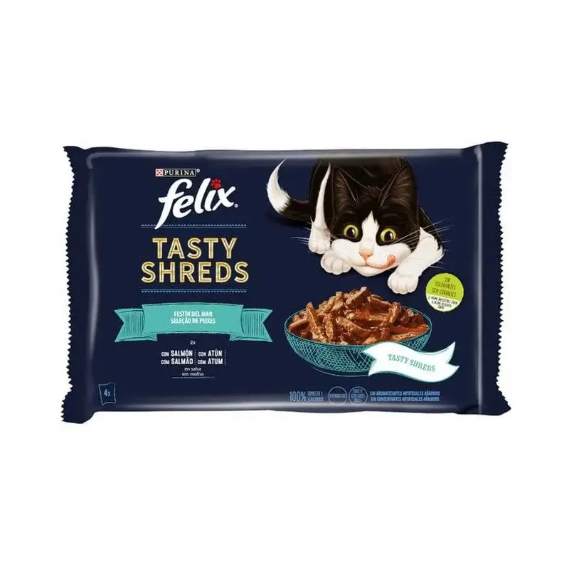 Felix Tasty Shreds Pescad Salsa 4X12X80G