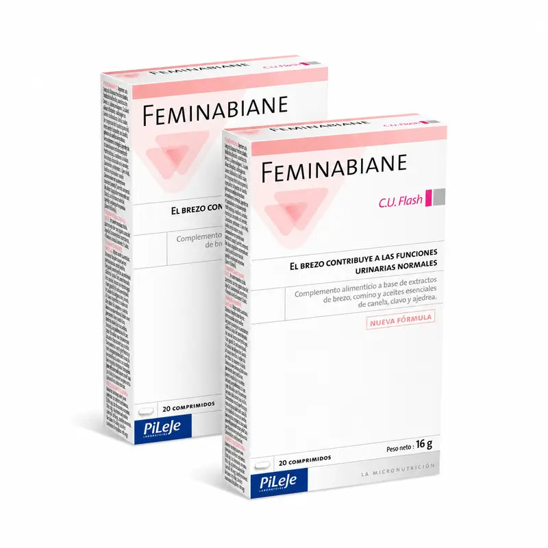 FEMINABIANE C.U. FLASH Pack 2 x 20 Comprimidos