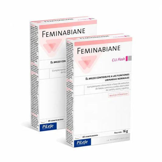 FEMINABIANE C.U. FLASH Pack 2 x 20 Comprimidos