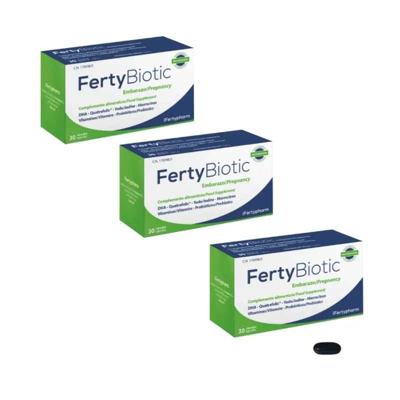 Fertybiotic Embarazo, 3x30 Cápsulas