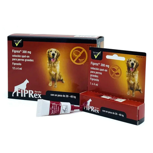 Chemical Fiprex L (Perros 20-40Kg), 12 Pipetas