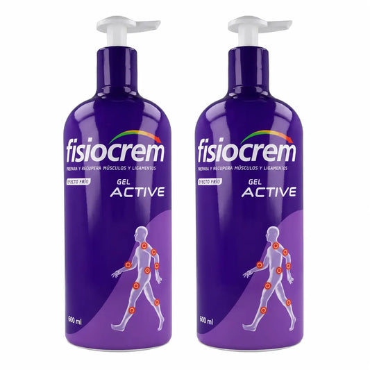 Fisiocrem Gel Active 600 ml , pack 2