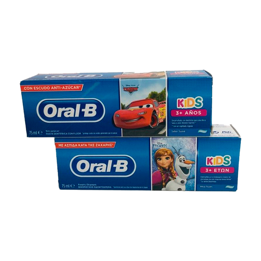 Oral-B Kids Pasta Dentífrica FROZEN/CARS 75 ml, +3 Años