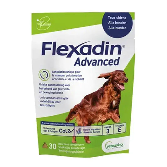 Vétoquinol Flexadin Advance Uc·II 30 comprimidos