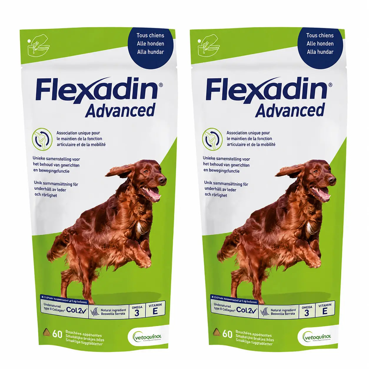 Flexadin Advance Condroprotector Para Perros, 2X60 Comprimidos