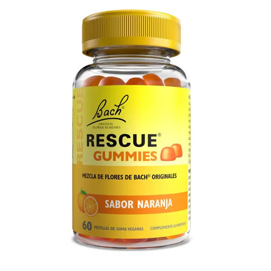 Flores De Bach Bach Rescue , 60 gummies