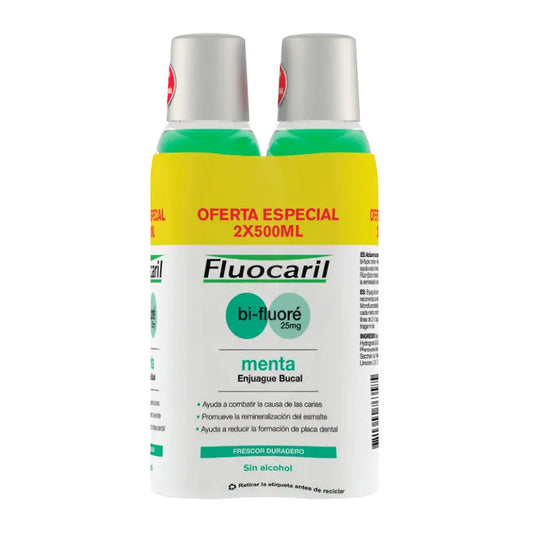 Fluocaril Colutorio Bi-Fluore 2X500 ml