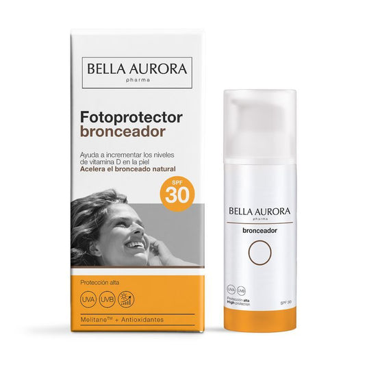 Bella Aurora Fotoprotector Solar Bronceador, 50 ml