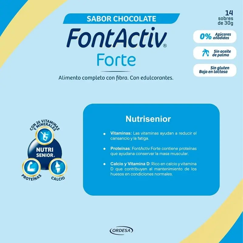 FontActiv Forte Chocolate, 800 gr