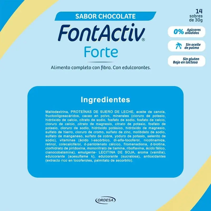 FontActiv Forte Chocolate, 800 gr