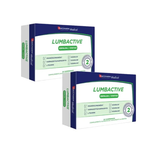 Forté Pharma Duplo Medical Lumbactive Espalda, 2 x 20 Comprimidos
